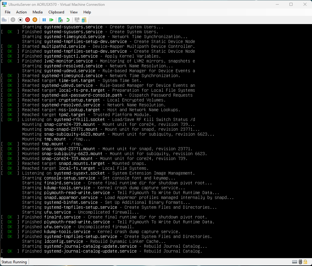 Registro de arranque de systemd