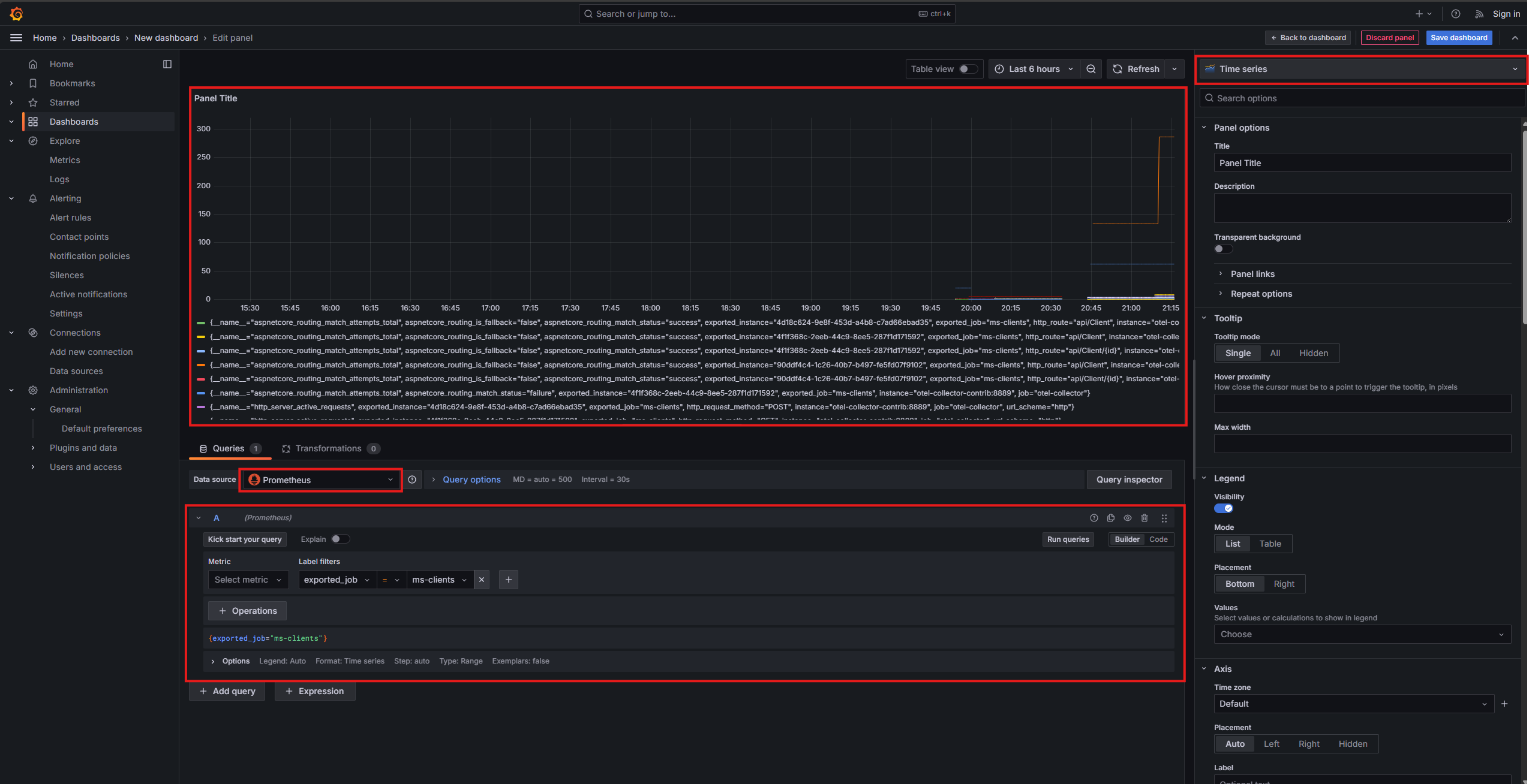 Grafana Prometheus Query