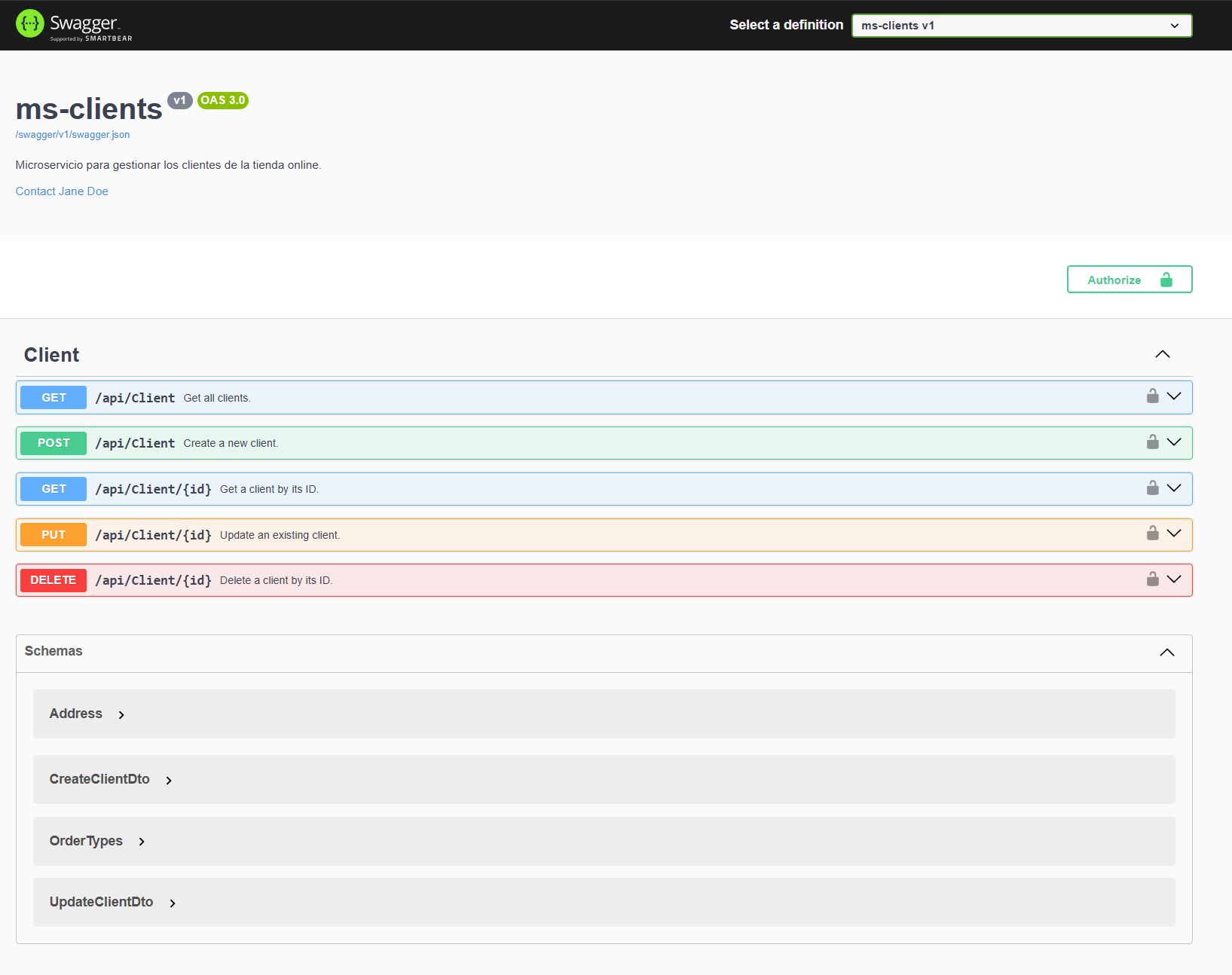 Running Microservice